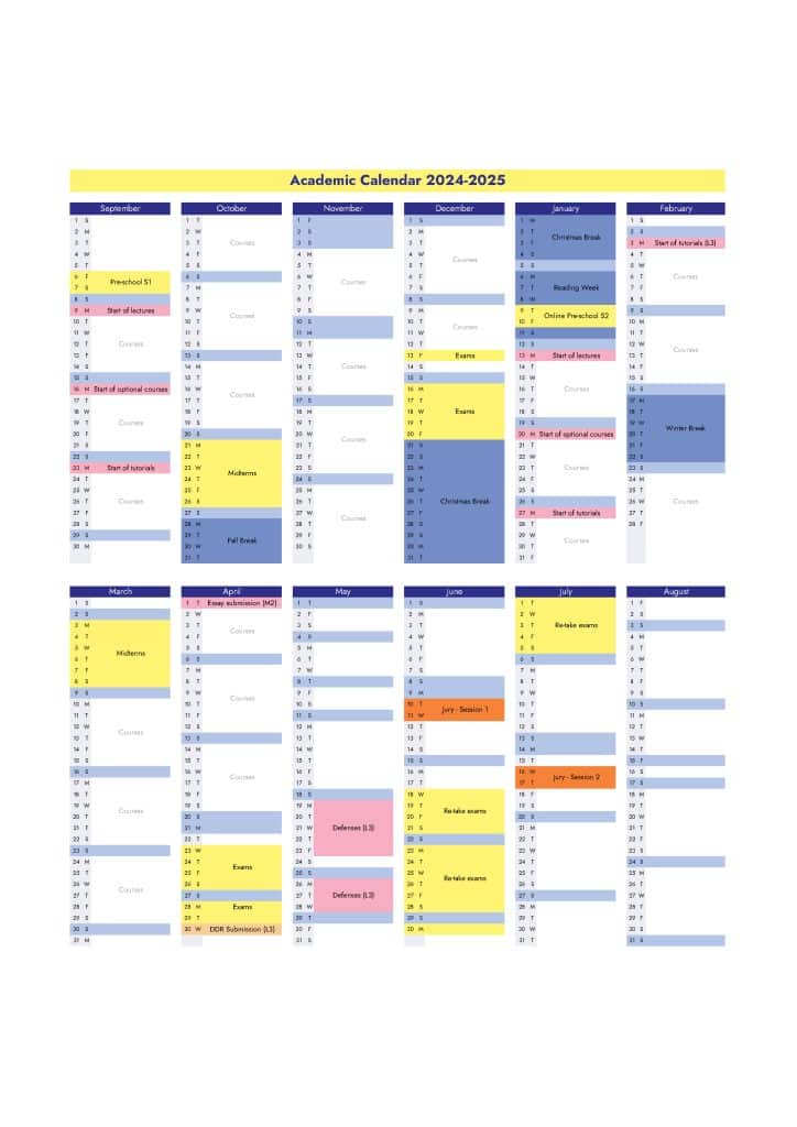 academic calendar 24 25 en v2