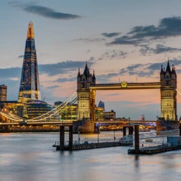 Tower bridge à Lodnres