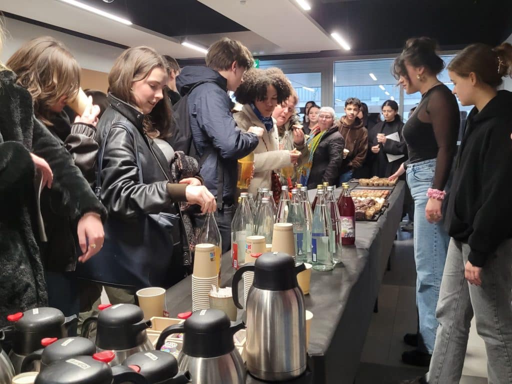 Journée d'immersion, goûter avec les ambassadeurs